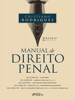 cover image of Manual de Direito Penal